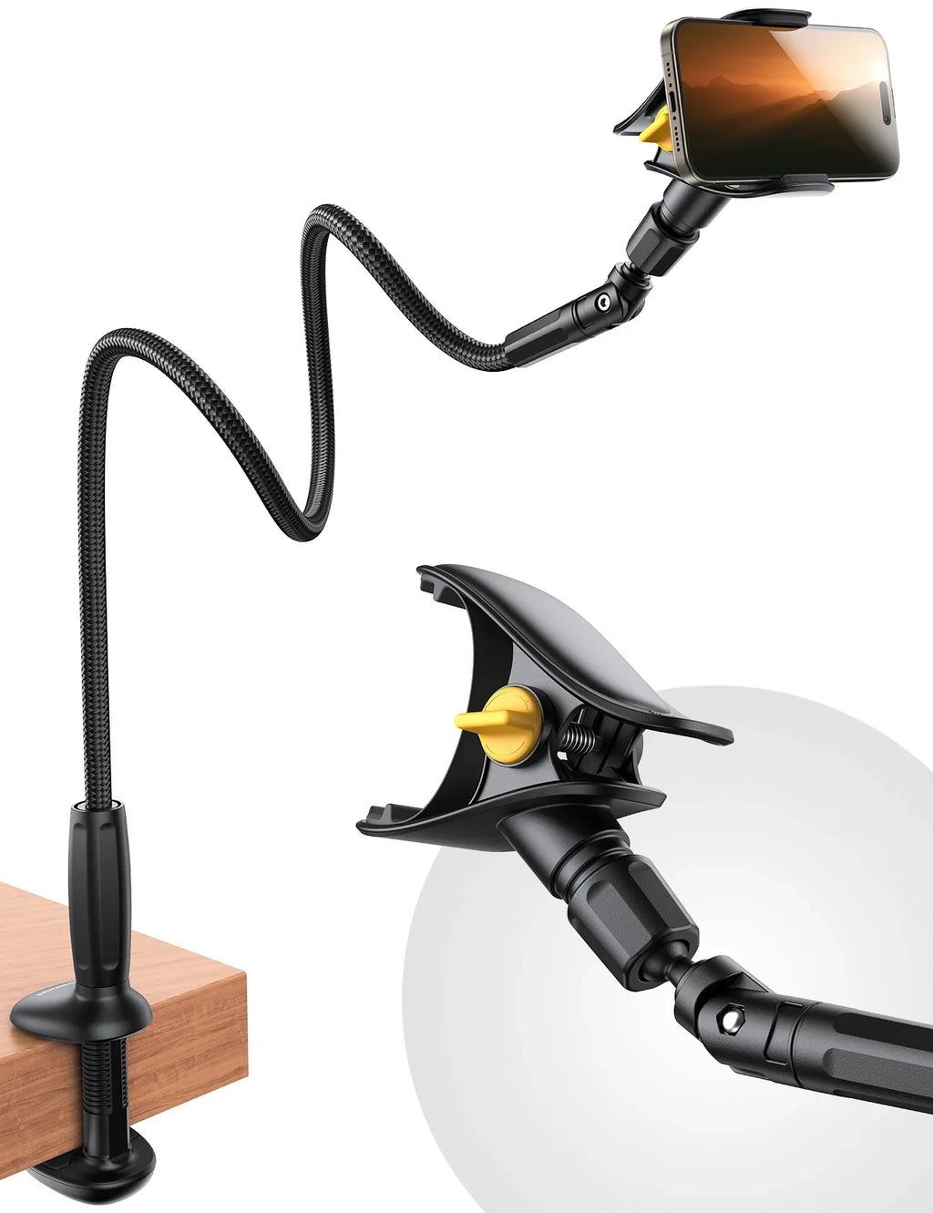 SUPPORT TELEPHONE COL DE CYGNE – vue 11