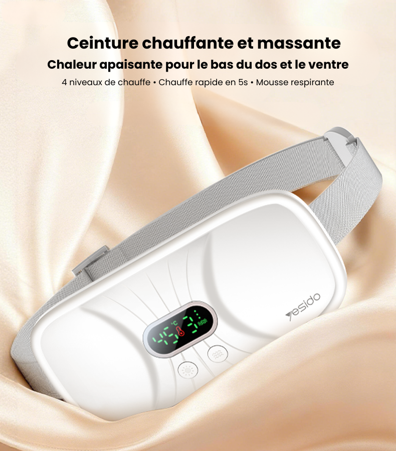 Ceinture chauffante et massante yesido MG28