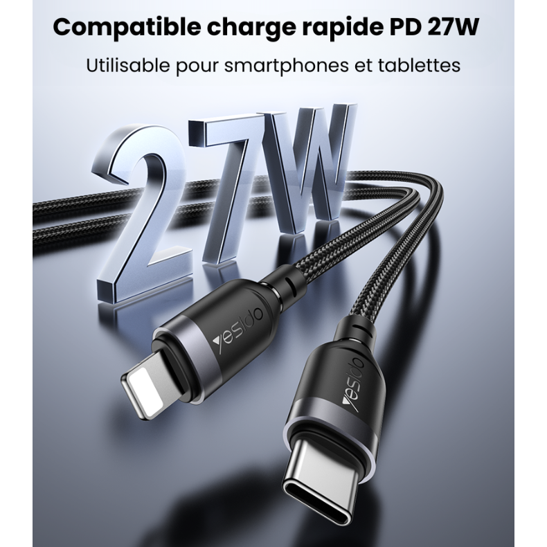 Compatible charge rapide PD 27W