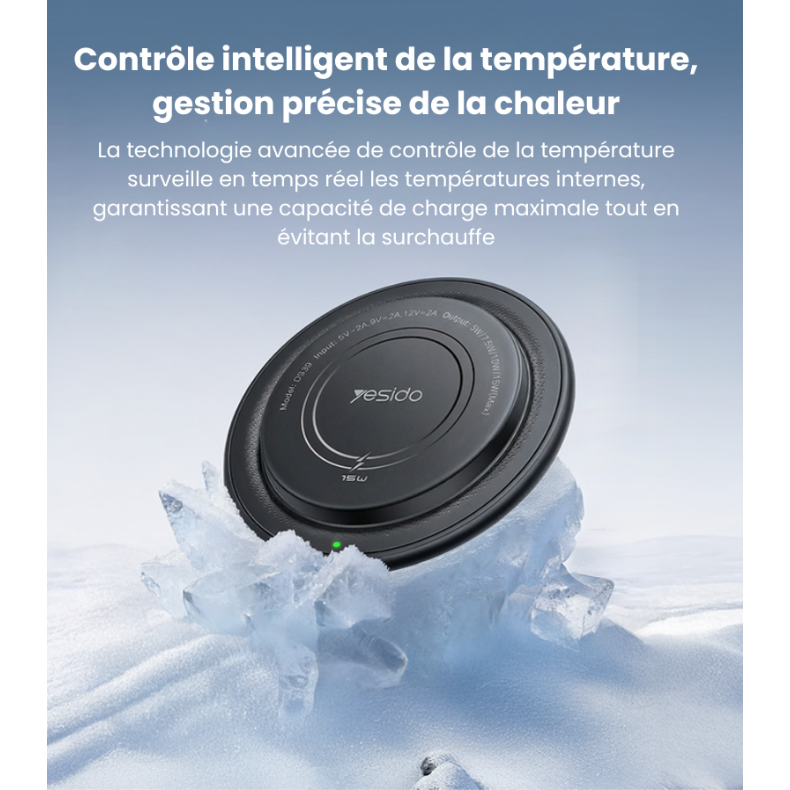 Contrôle intelligent de la température