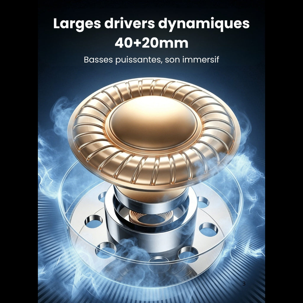 Drivers 40mm + 20mm