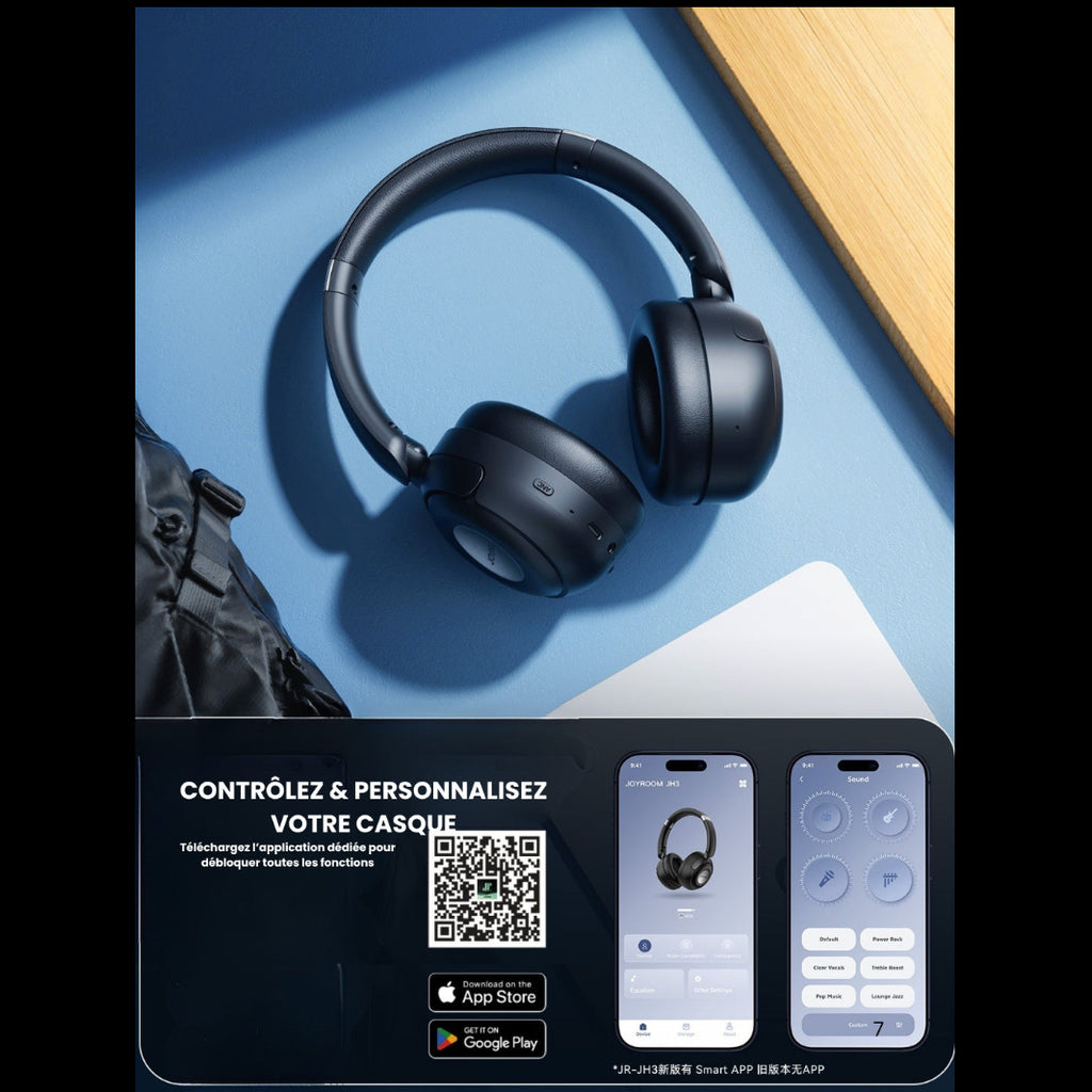 Application dédiée pour personnaliser le casque