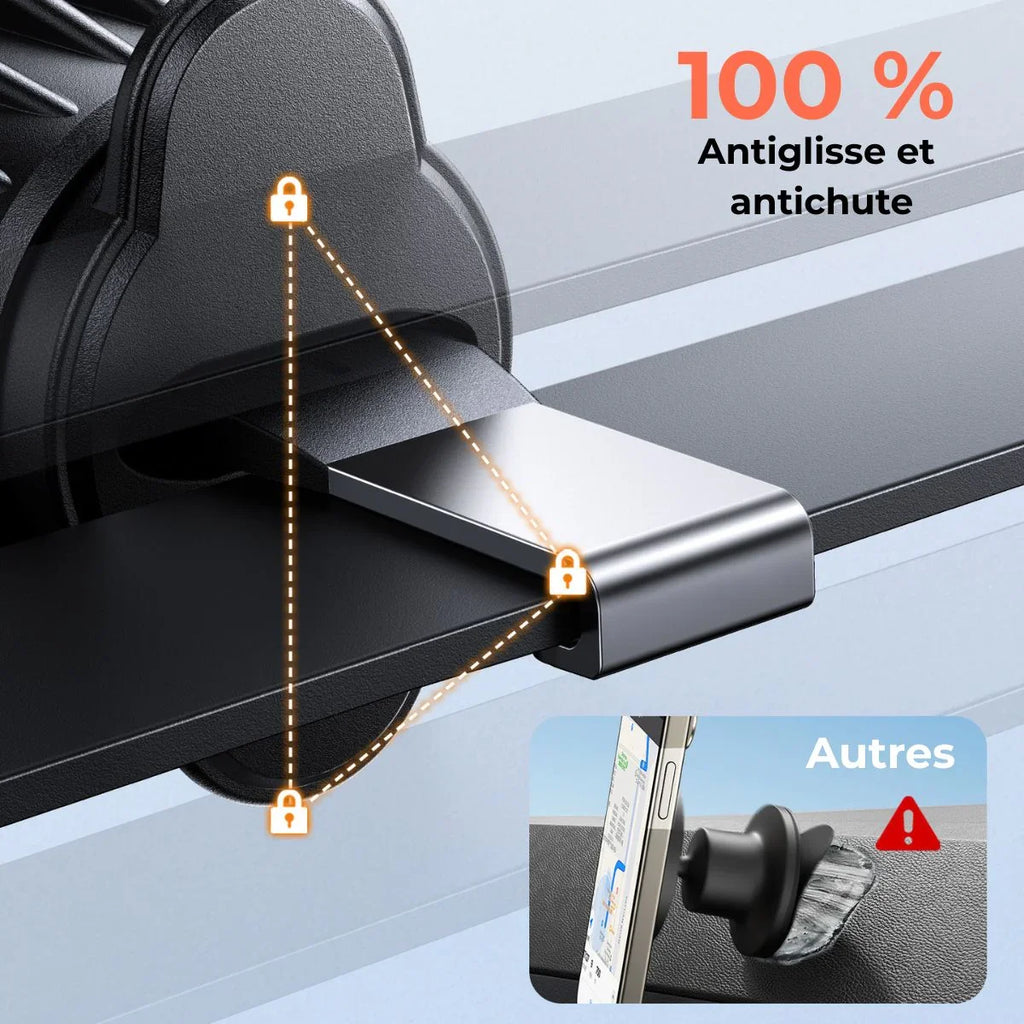 Support téléphone magnétique pour voiture – vue 4