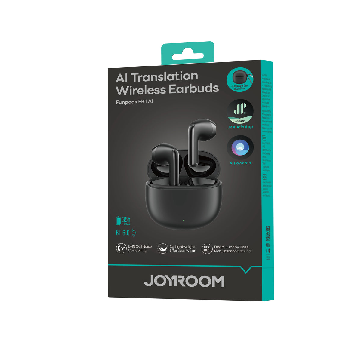 Écouteurs Traducteurs IA – Bluetooth 6.0, ANC & Appels Cristallins