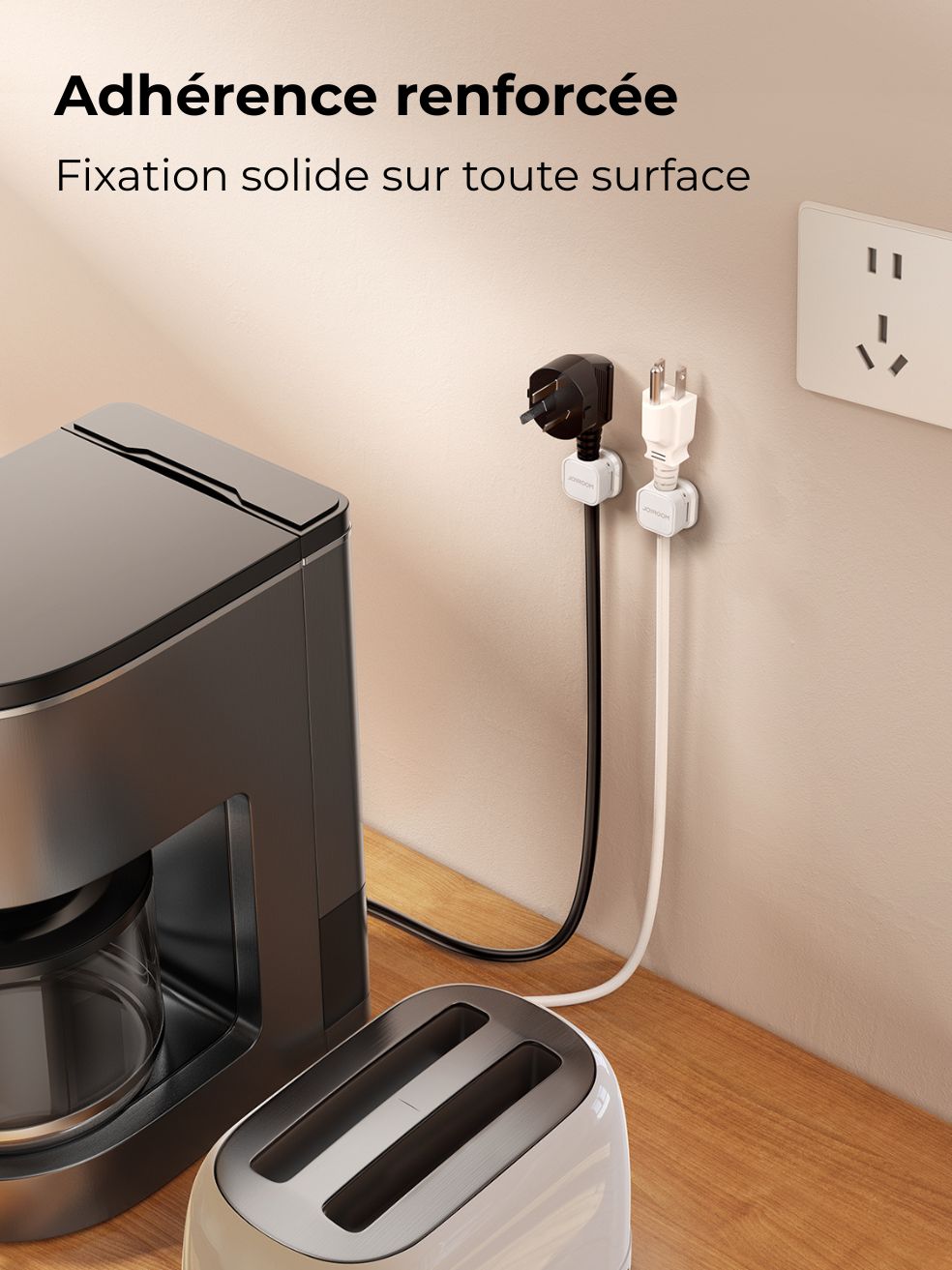 Organisateur magnétique de câbles – vue 2