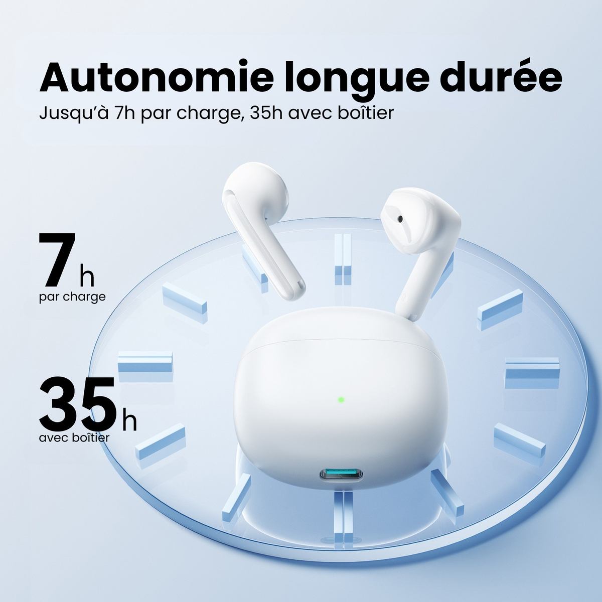 Écouteurs Traducteurs IA – Bluetooth 6.0, ANC & Appels Cristallins