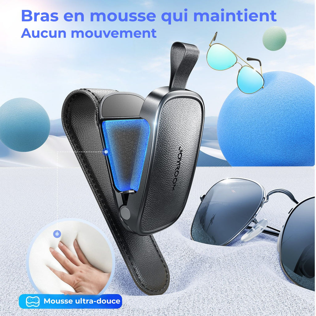 Support Clip Lunettes Pare-Soleil