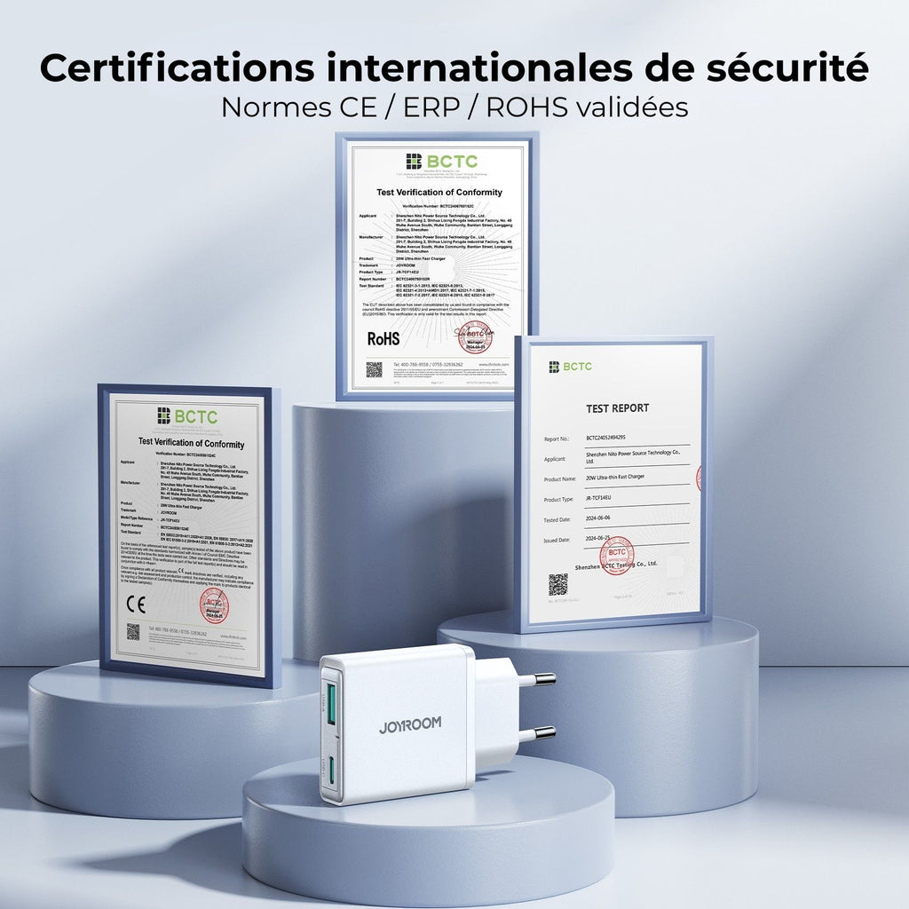 Chargeur mural ultrafin 20 W – vue 6