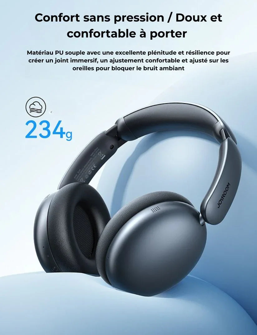 Casque sans fil avec réduction de bruit hybride ANC – vue 8