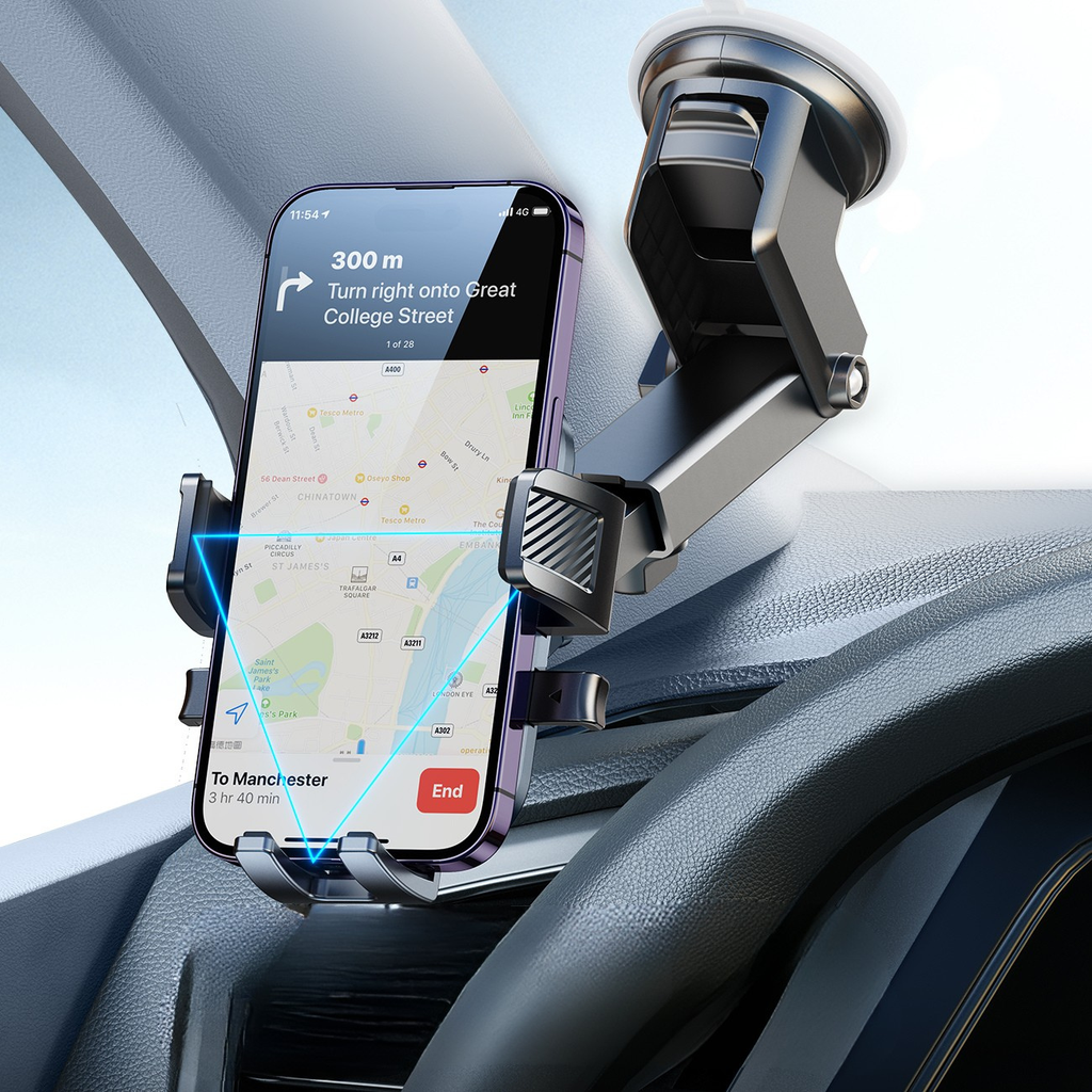 Support téléphone fixation tableau de bord – vue 3