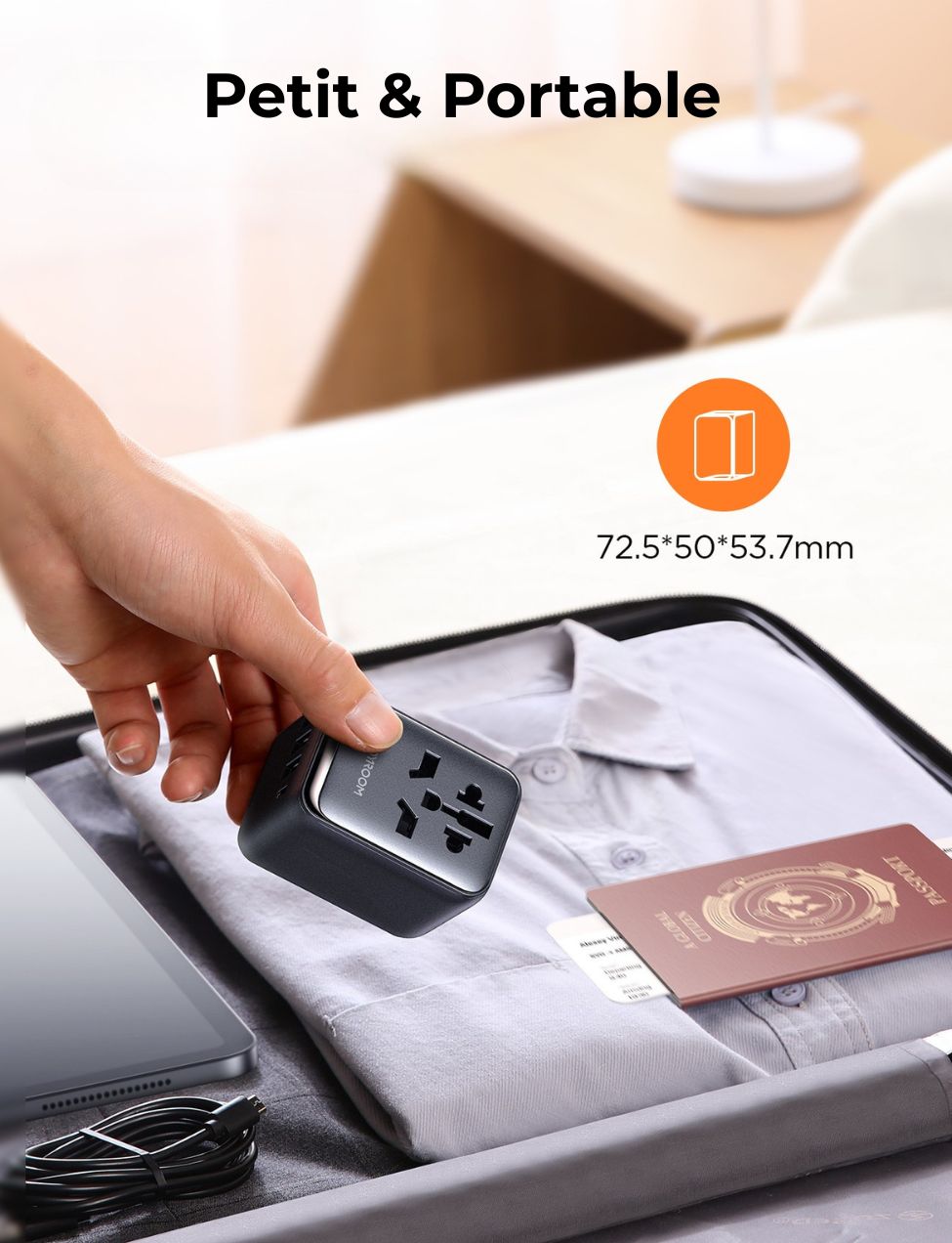 Adaptateur de voyage universel – vue 6