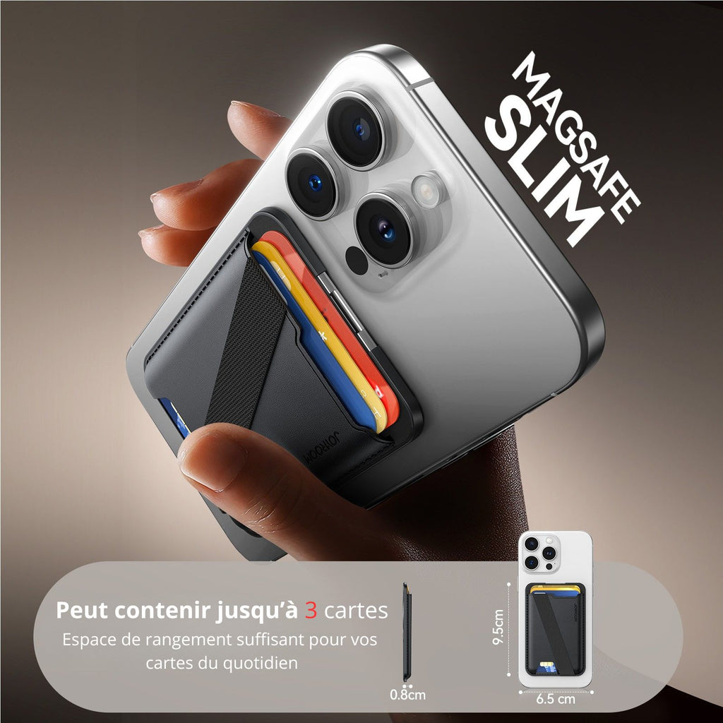 Porte-cartes MagSafe – Compatible Tous Téléphones