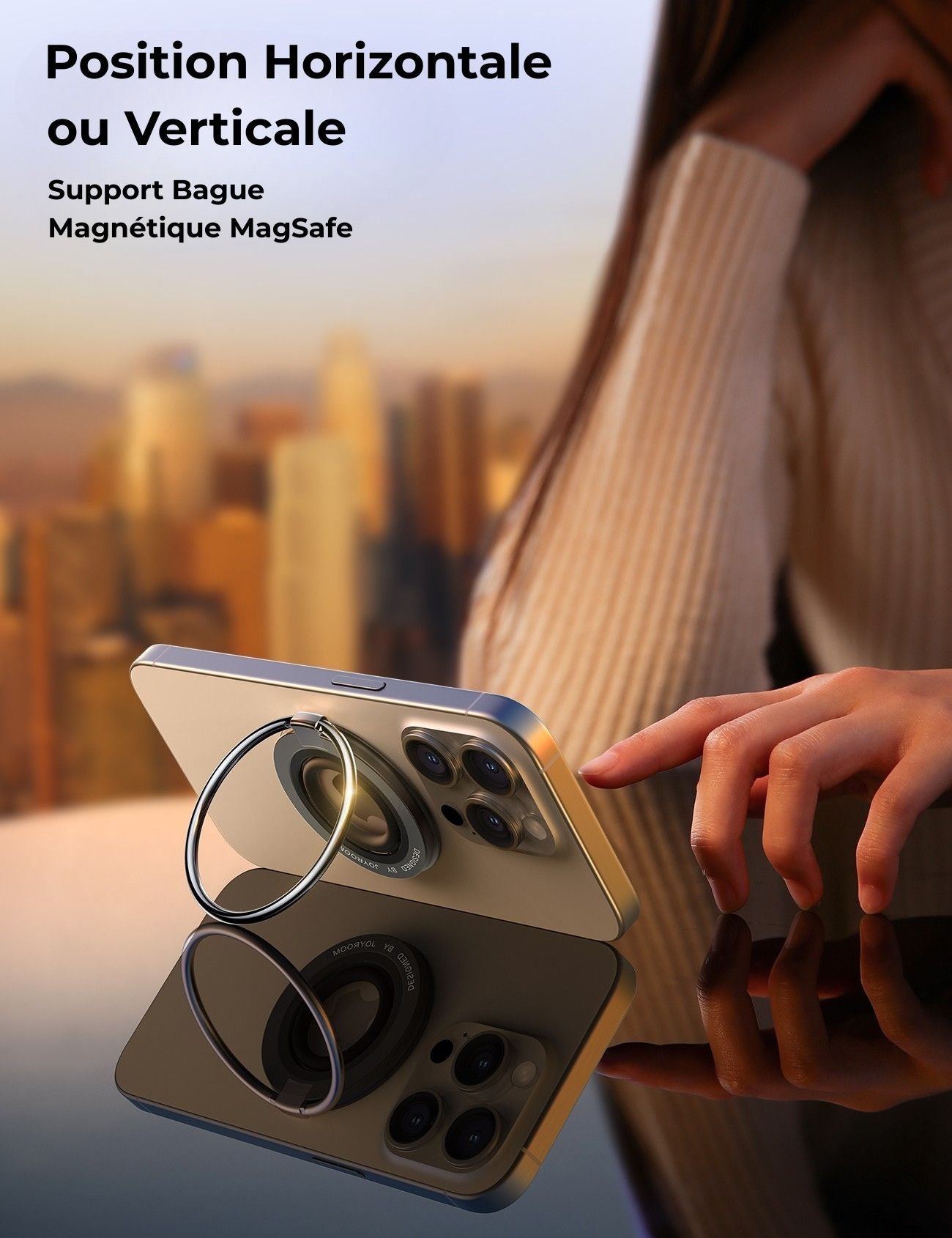 Support téléphone anneau magnétique – vue 9