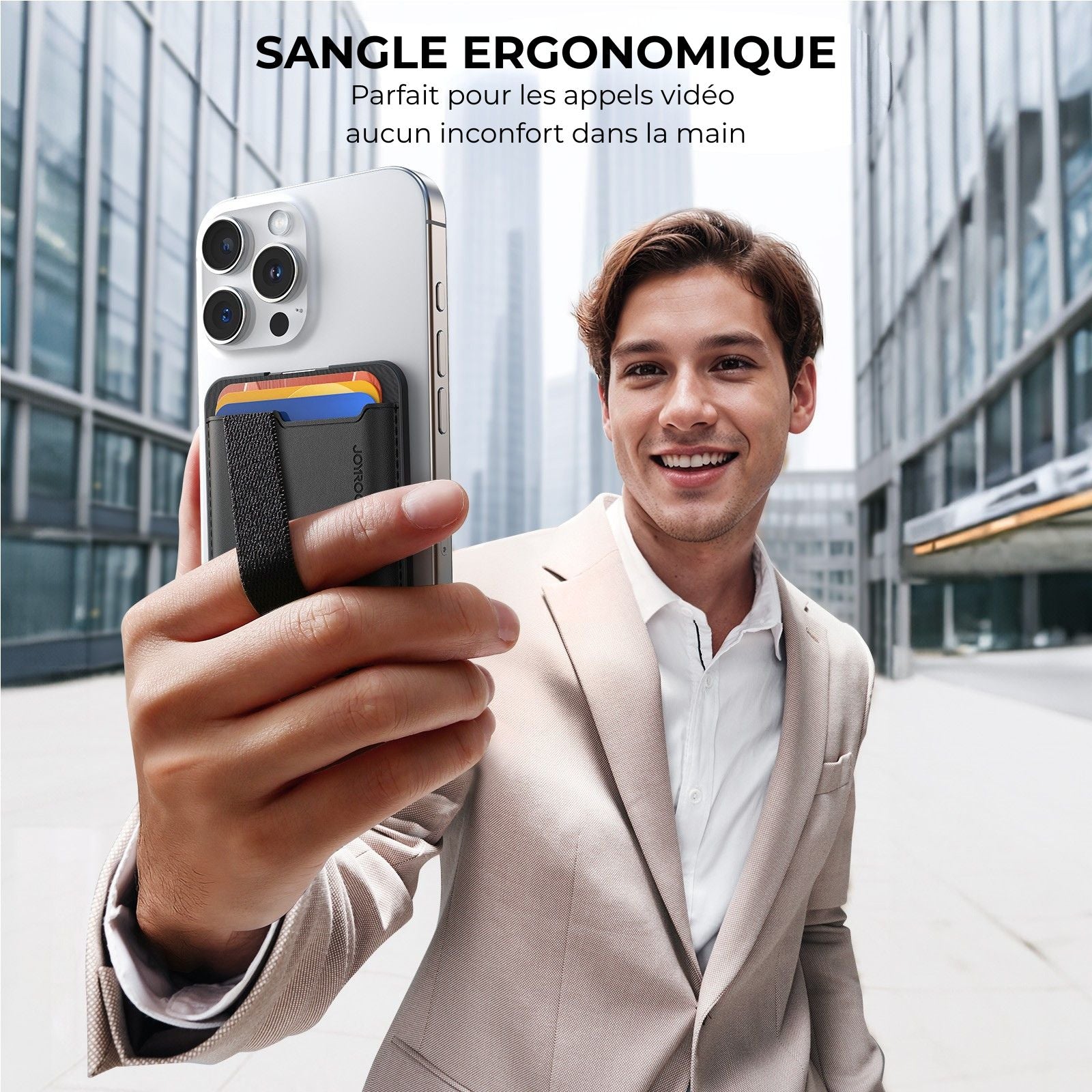 Porte-cartes MagSafe – Compatible Tous Téléphones