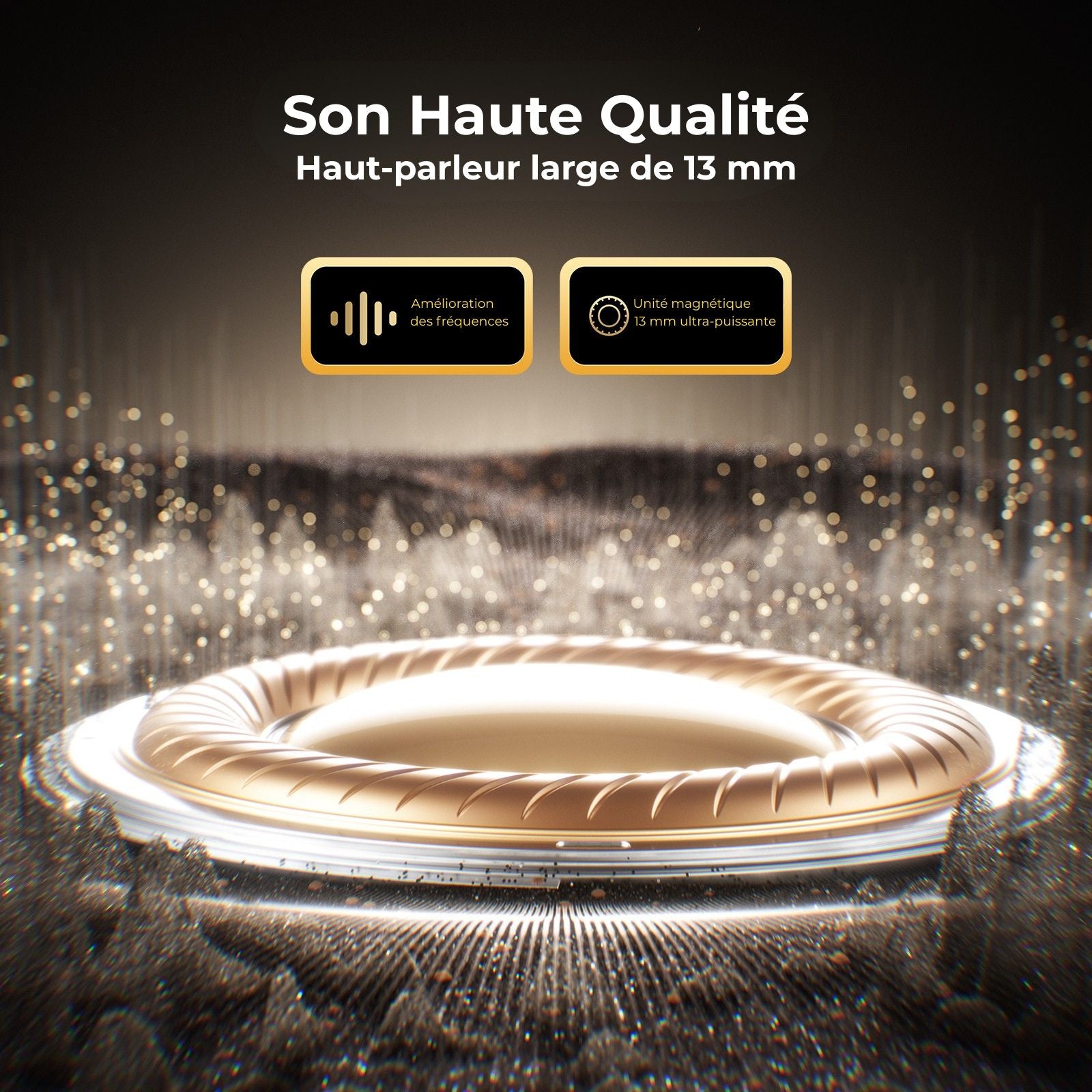 Écouteurs Bluetooth ANC – Réduction active du bruit