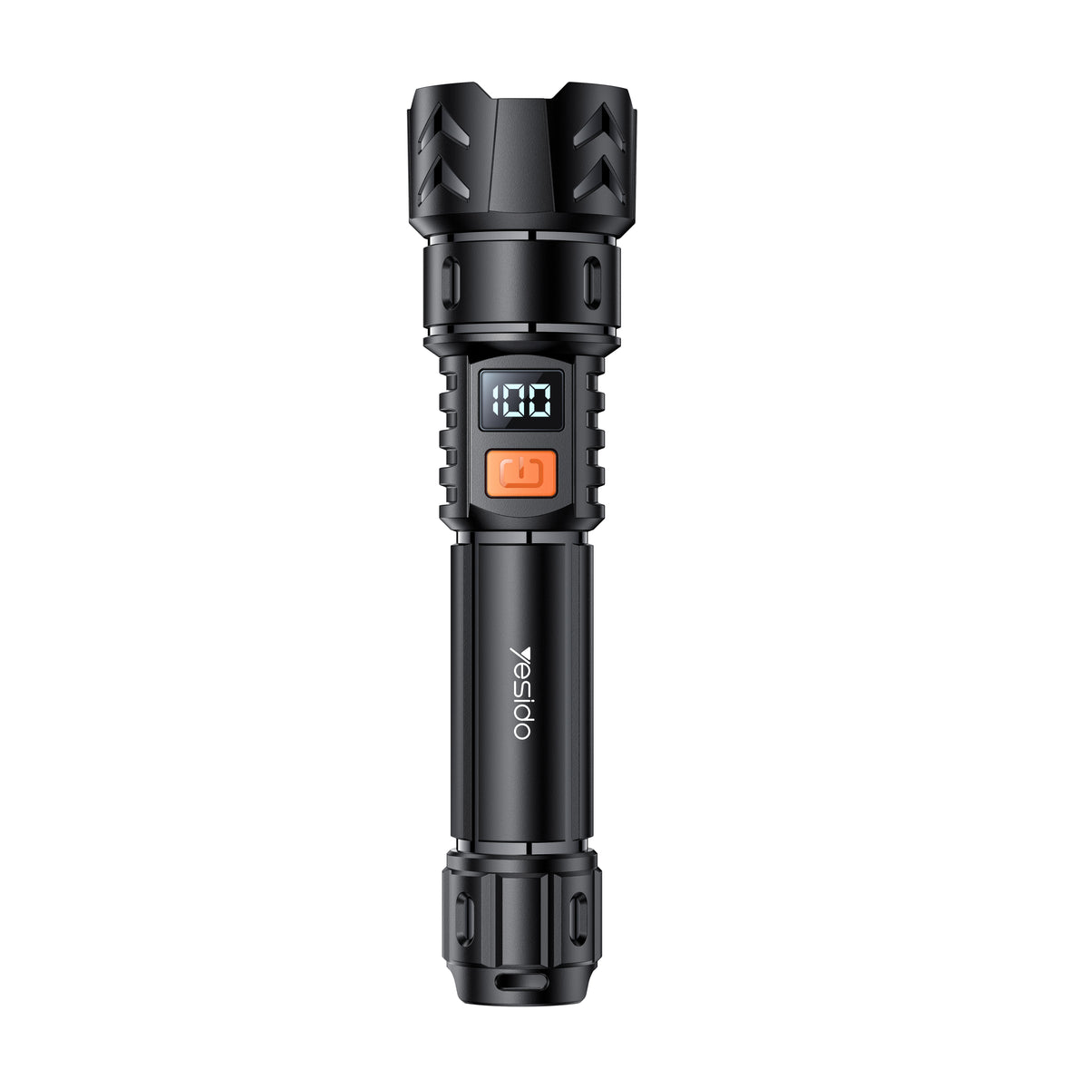 Lampe torche LED tactique zoom télescopique 220 lumens