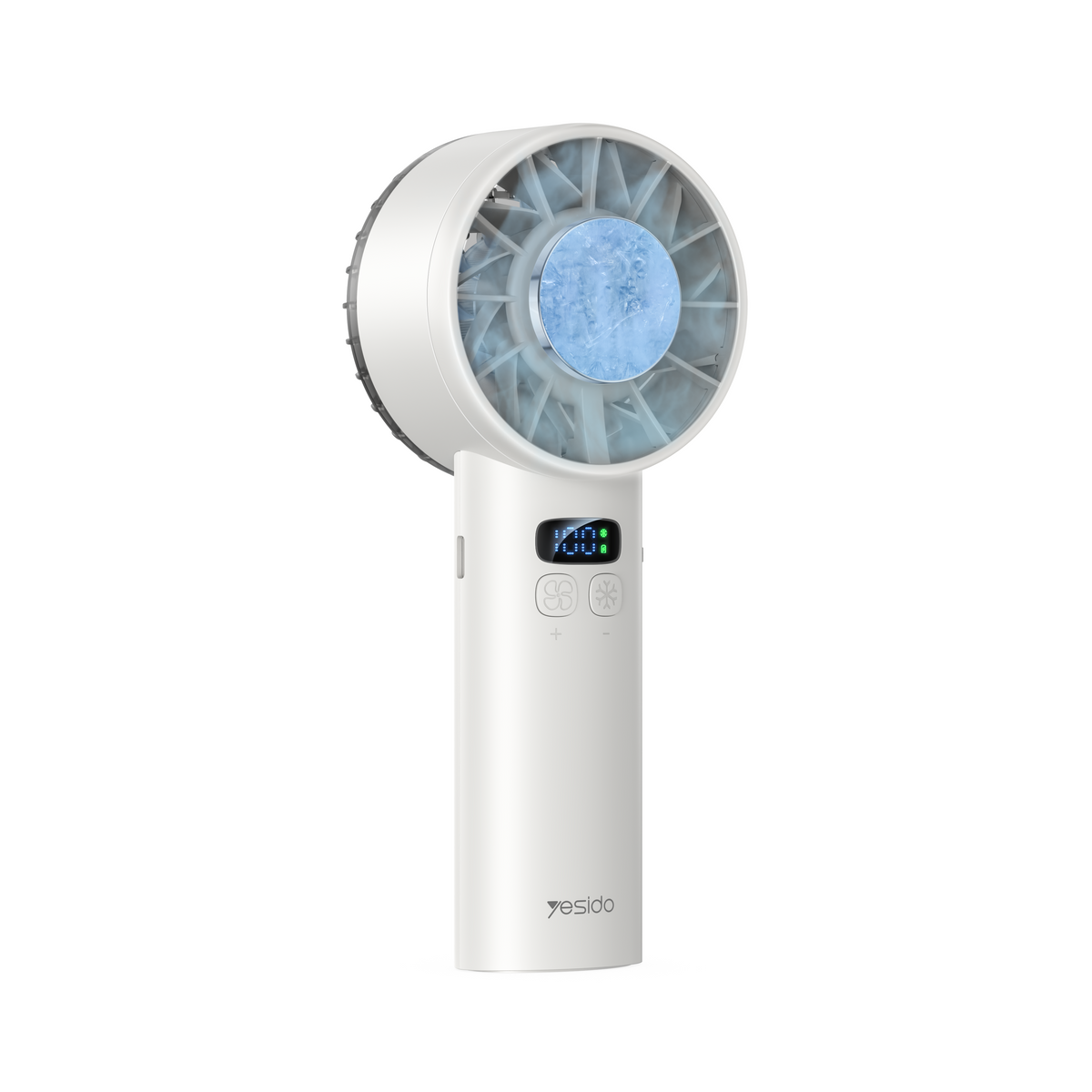 Mini Ventilateur Portable 2-en-1 — Refroidissement Semi-Conducteur