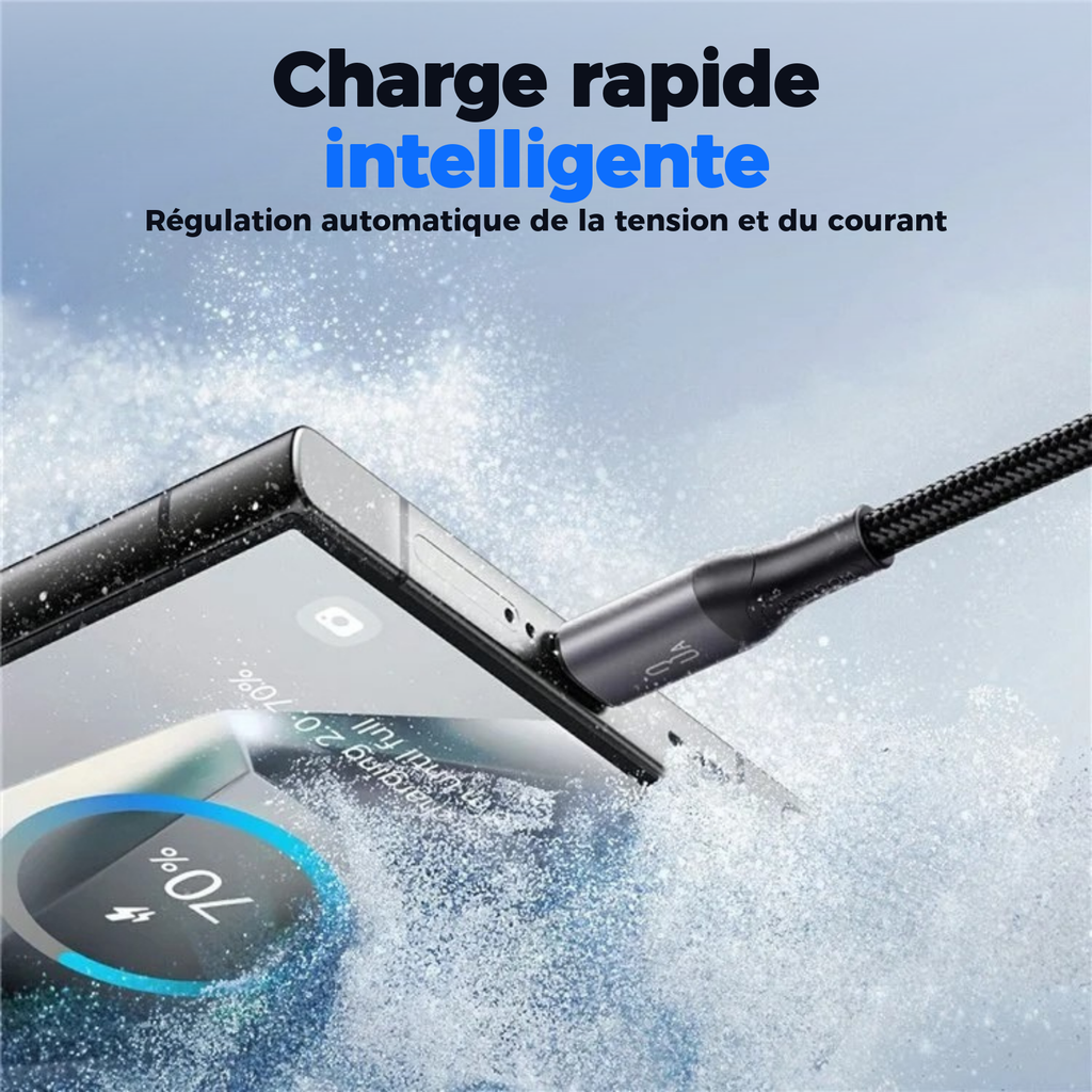 Charge rapide intelligente : régulation automatique de la tension et du courant