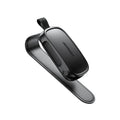 Support téléphone voiture Joyroom noir avec fixation ceinture, accessoire pratique pour Fenua