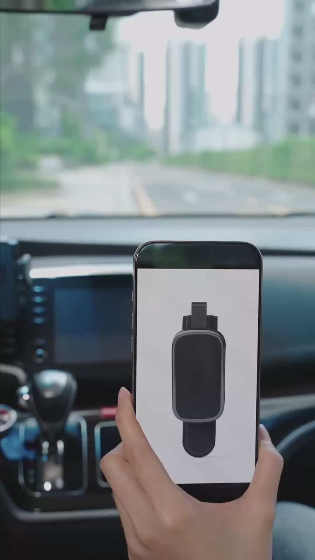 Support Clip Lunettes Pare-Soleil