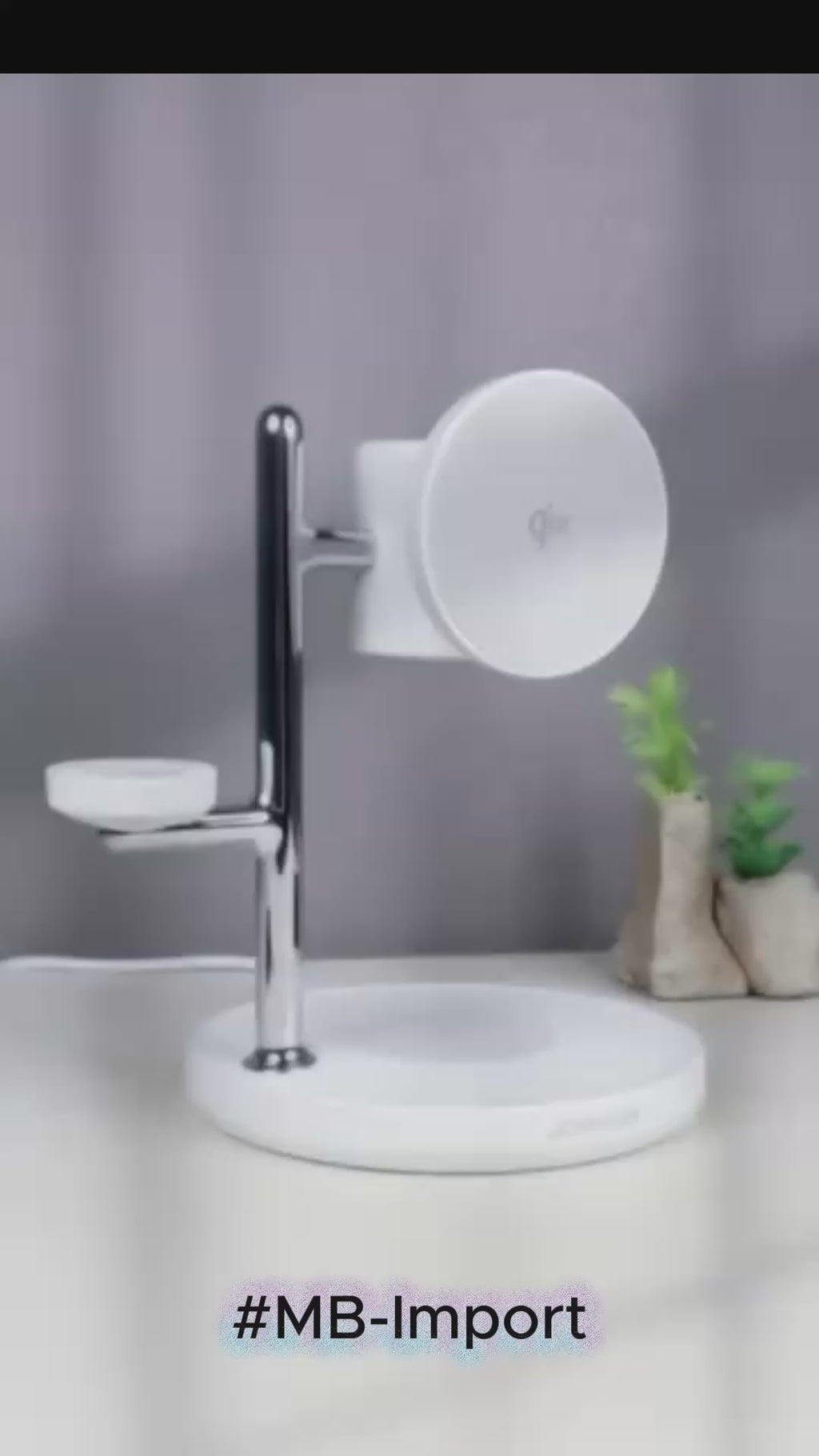 Station de charge Induction Qi2 (4-en-1)