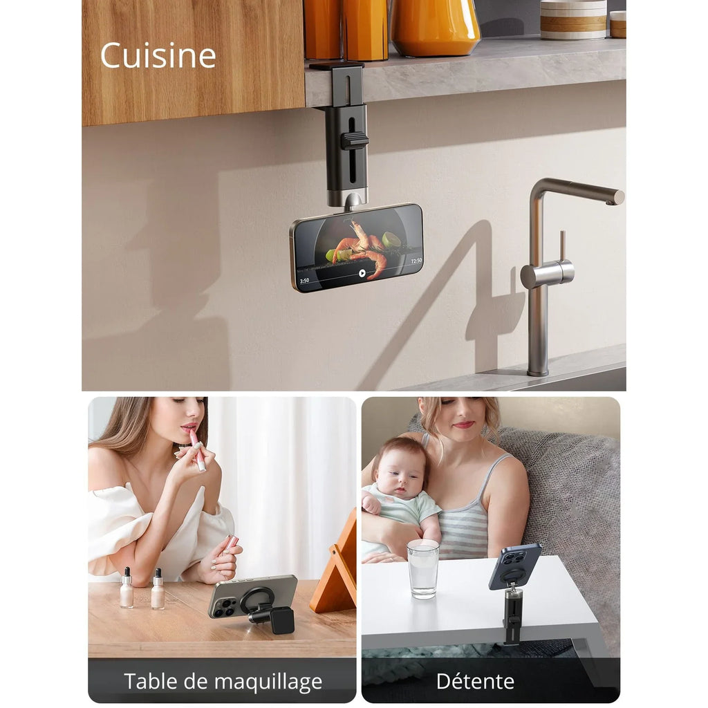Support de smartphone magnétique universel – vue 6
