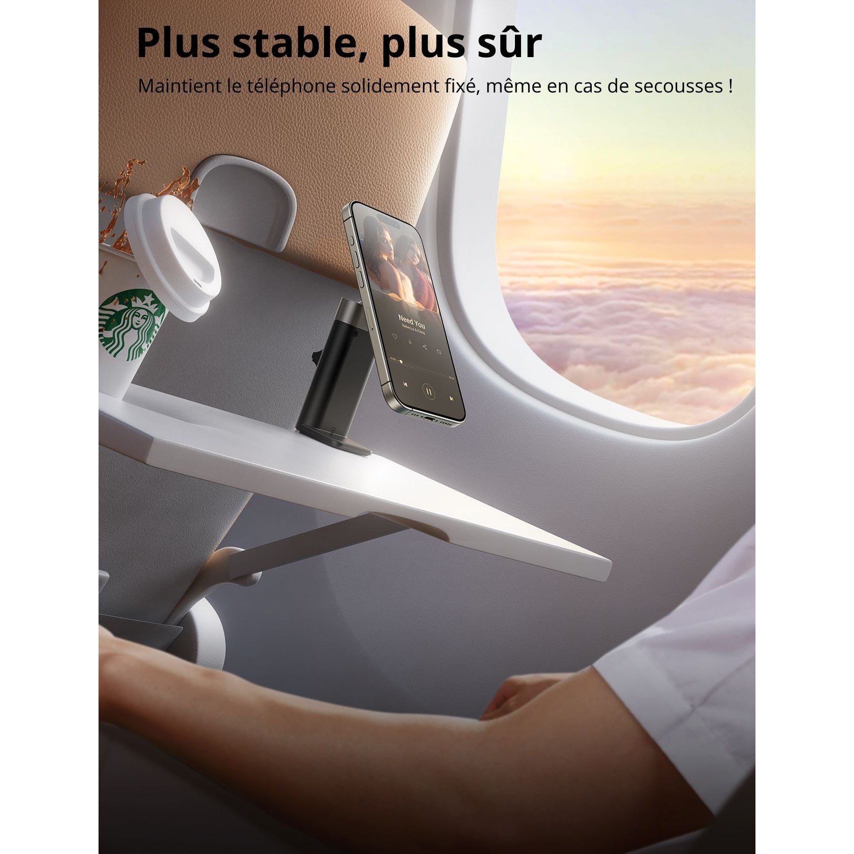 Support de smartphone magnétique universel – vue 4